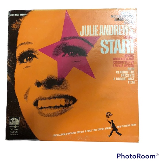Julie Andrews As The Star! Motion Picture Soundtrack DTCS5102 VG+++ Vinyl LP V6 - Picture 1 of 8